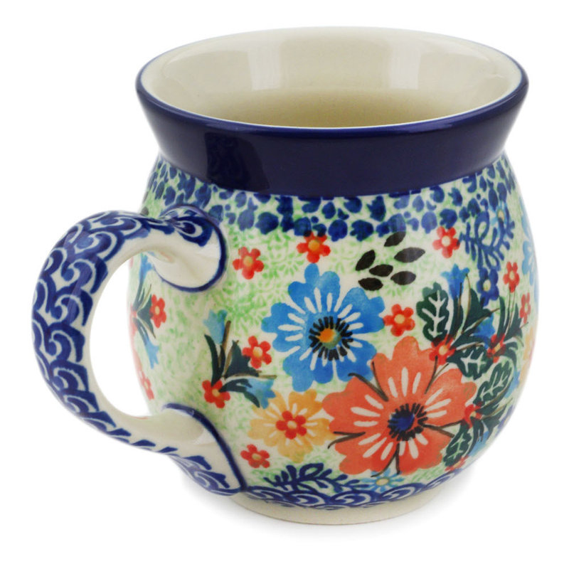 Tasse à bulles en grès poli 16 oz