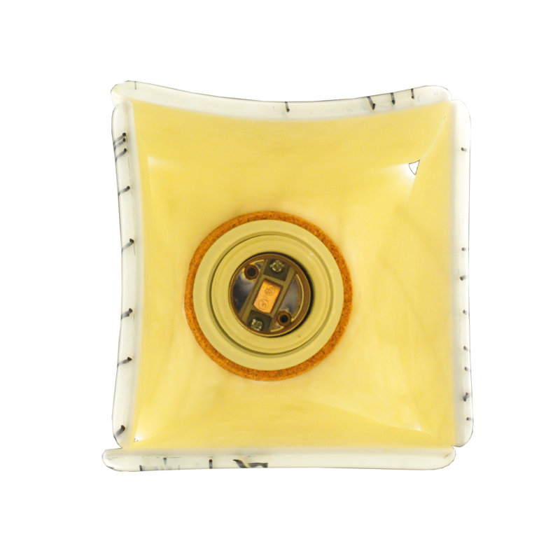 4"Sq Metro Fusion Branches Draped Mini Pendant