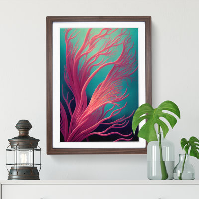 Hypnotic Coral - Single Picture Frame Print