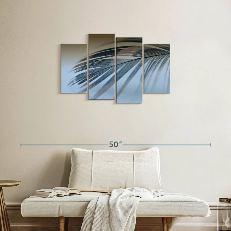 Kerner Single Feather, 22" H x 36" W