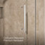 Pleat Frameless Sliding Bath Door-1558757539