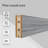 Tempered Frosted Glass Barn Door with Installation Hardware Kit and Handle, Wood Sliding Barn Door-87459510-87459509