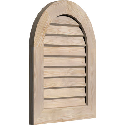 Ekena Millwork Wood Louver / Gable Vent