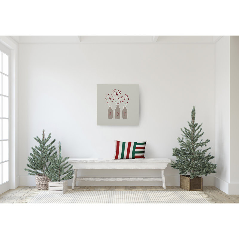 Striped Reversible Throw Pillow, 14" x 20", Rectangular