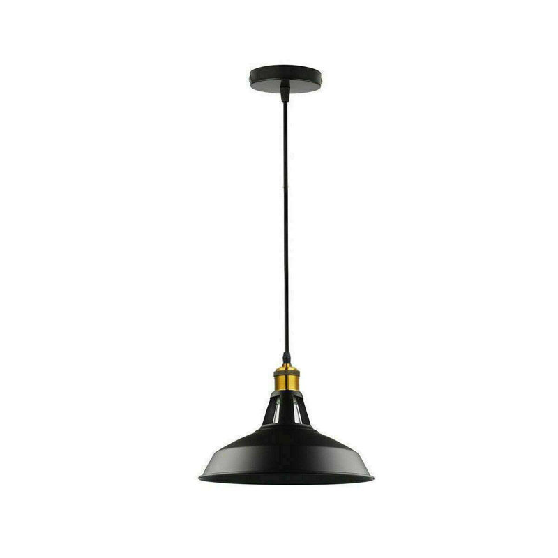 Keshawn 1 - Light Bowl Pendant, Black