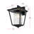 Musson Outdoor Wall Sconce in Black-1908866395