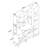 Modern Multi-Purpose Cabinet, White, 63.0 x 78.0 x 15.7 inches | 100% Melamine Coated E1 Quality Chipboard, Thickness: 0.7 inches | Stylish Storage Solution for Home or Office, Durable and Elegant Design