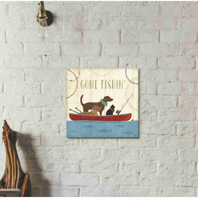«Lake Pals III» par Veronique Charron, art mural sur toile