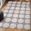 Tapis gris clair / crème Edden-2051451441