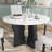 Round Dining Table for 4