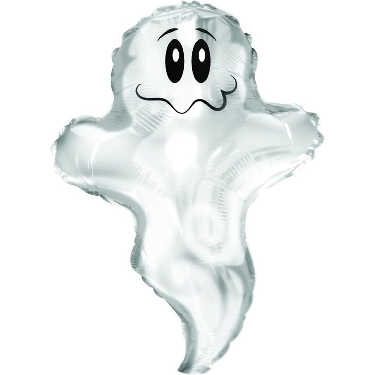 Pmu Flying Ghost Shape-a-loon 24in Balloon For Halloween Party Spooky ...
