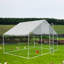 Abri pour poulets en métal 10 * 6 * 6Ft - Fournissez une maison protégée et confortable pour votre poulailler