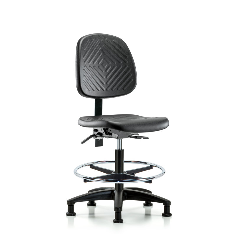 Aranda Drafting Chair, Glides, Not Included, No