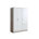 Sand Oak/White Matt