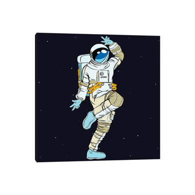 «Dancing Astronaut» par - Toile tendue
