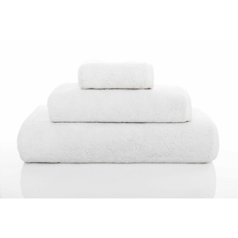Linen Duo Hand Towel Set, White