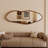 Full Length Mirror, 65"x22" Irregular Full Body Mirror with Solid Wood Frame,,Large Wavy Wall Mirrors for Living Room Entryway Bedroom,Horizontal/Vertical,Walnut-1267793578