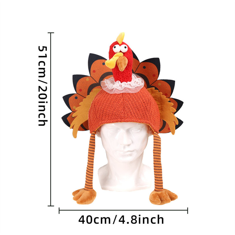 Chapeau de dinde de Thanksgiving, A