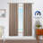 Nautica Synthetic Solid Color Blackout Thermal Back Tab/Rod Pocket Curtain Panels-65139284-94375579