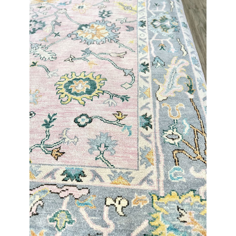 Alys: The Modern Oushak One-of-a-Kind 8'4" X 9'10" Hand Knotted Area Rug