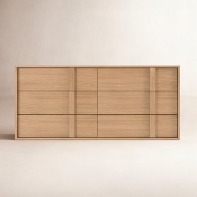Alvarez 65'' W 6-Drawer Double Dresser