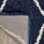 Tapis bleu marine / ivoire Darrold-24752096-124300594