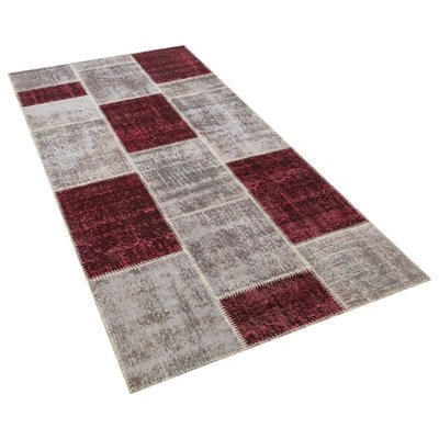Tapis de couloir brun moderne Modern