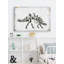 Reproduction de fossile de dinosaure sur toile tendue-285555970