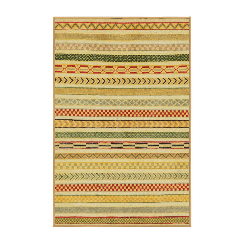 Tapis abstrait moderne 2258ABS2270, Rectangle de 5 pi x 8 pi