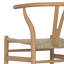Chocolate Solid Wood Dining Chair with Y-Back Design in Mid-Century Modern Style (Set of 2)-1133425613