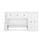 Lit escamotable simple avec garde-robe, armoire et bureau-79673863