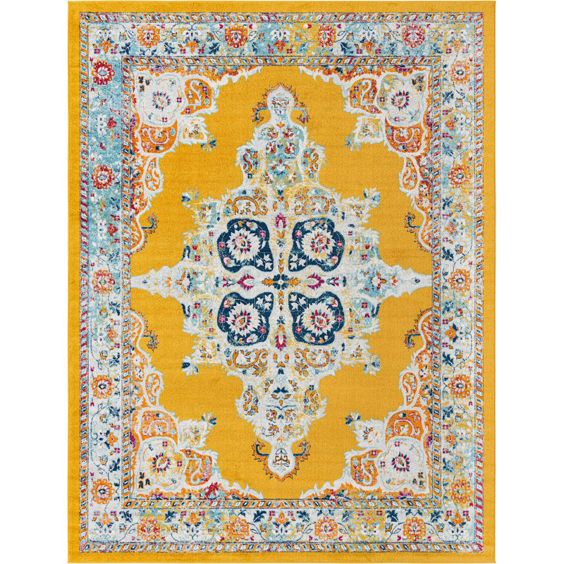 Mirveta Oriental Indoor Rug, Rectangle 10' x 13'
