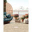 Nevaeh Round Vinyl Area Rug-266350518