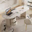 Bureau blanc avec plaque Creative Rock-1458944842