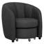 Chaise d'appoint avec repose-pieds emboîtable-647086587