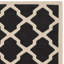 Tapis intérieur / extérieur noir Arneshia-432378733