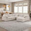 Canapé modulaire en L 6 pièces avec repose-pieds 6 pièces-1639202729