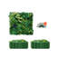 Panneaux muraux de gazon artificiel 20 x 20 pouces verdure 3D pour l'intimité du décor-2075307673