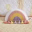 Ensemble de courtepointe réversible 100% coton jaune / corail Dawn Sunshine Clouds-68957807