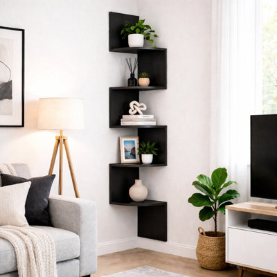 Caulin 5 -Piece Accent Shelf