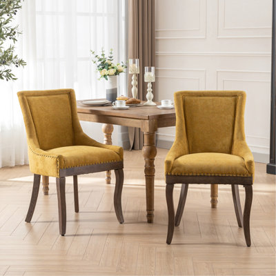 2 chaises Ultra Side Golden Yellow