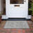 Machine Washable Indoor/Outdoor Xhevrie Pewter Rug-1765493903