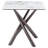 Newport Mirage White End Table