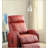 Red PU Recliner W/ Power Lift