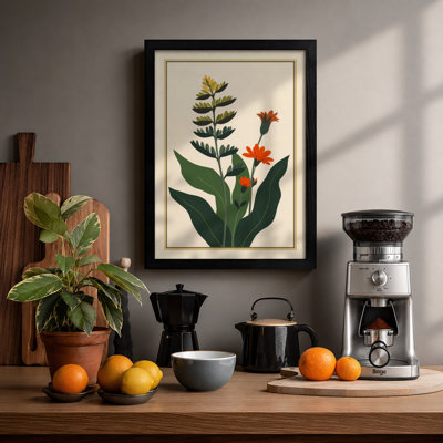 Two Specimens Botanical - Framed Print