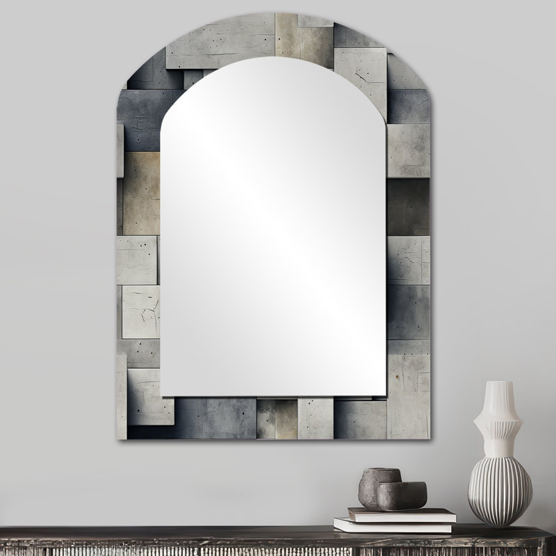 Illusion de mur en béton Pratik Architectural, 34 po x 25 po