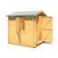 Roncade Log Cabin Wooden Shed-29354202-105854463