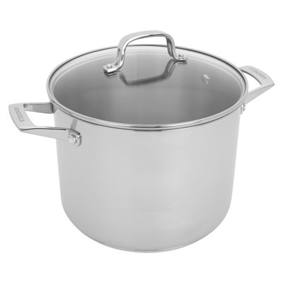 HENCKELS 8.5-qt Stainless Steel Pasta Pot with Lid and Strainers
