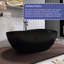 Baignoire de trempage autoportante à surface solide 63 po.-99213233