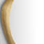 Hubbard Wavy Metal Beveled Mirror